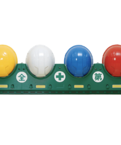 ヘルメットラック GS-17P　　６ヶ掛