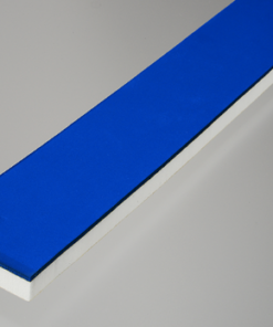 Tｺﾞﾑ仕上（青白）(ｱｵ2MM+ｼﾛ10MM)X50X1000