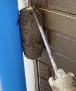 ｶﾓｲ雨樋養生ﾃｰﾌﾟ 雨といまもる君100X50